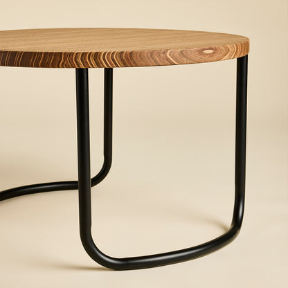 Babushka Coffee Table Detail - Medium with Round Leg