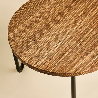 Babushka Coffee Table Detail - Medium with Round Leg