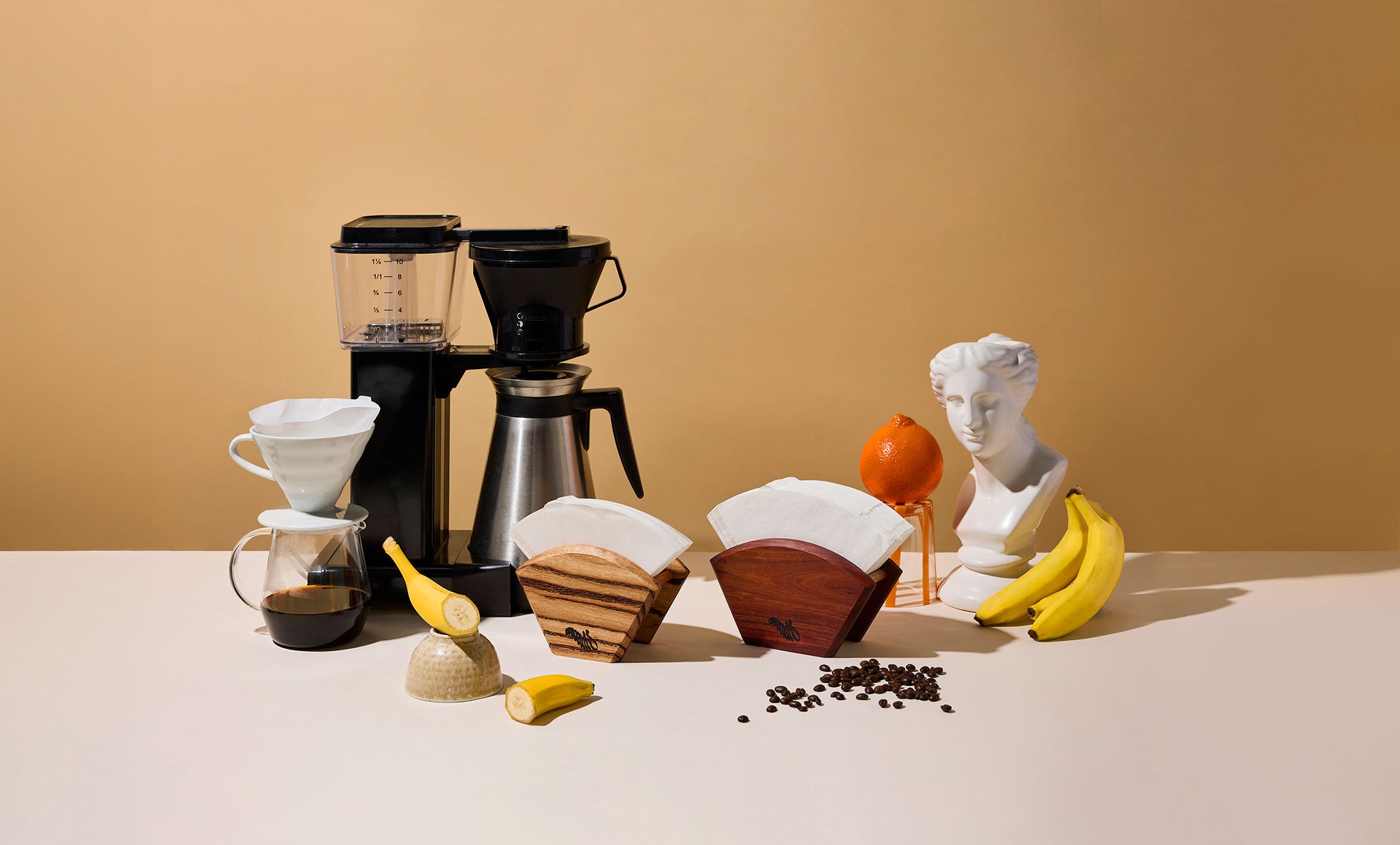 Small & Large Filter Friend with Pour Over & Drip Coffee - Conrad-S